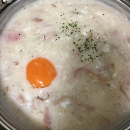 コドモがパスタを喜ばないので、ゴハンもので…と試させていただきました。また作って欲しいそうです（＾∇＾）